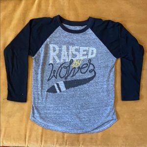 Tiny Whales, Raised by Wolves tee.